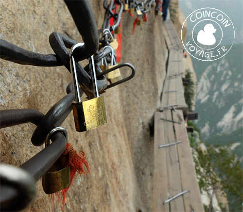 cadenas coincoin sky path mont huashan chine