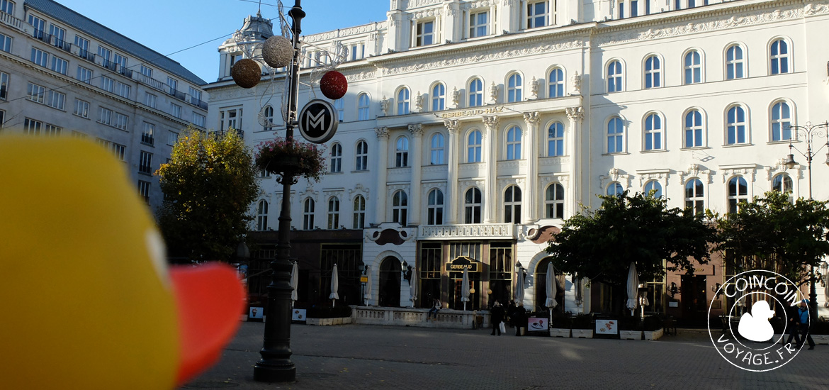 café gerbeaud entrée budapest