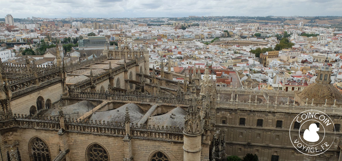 cathédrale de séville panorama