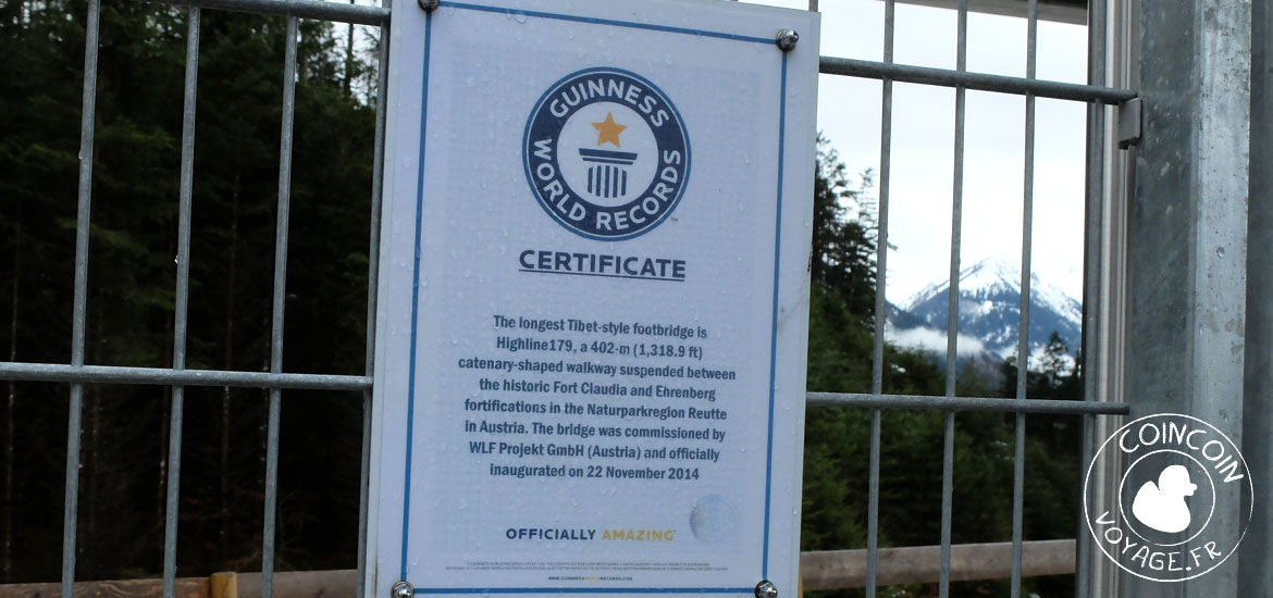 guinness world records highline179 autriche