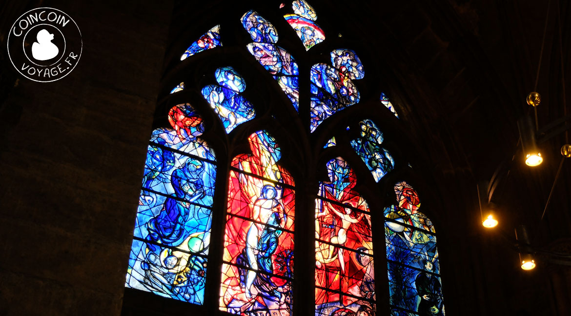 vitraux marc chagal metz cathédrale
