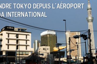 Tokyo depuis l'aéroport Haneda