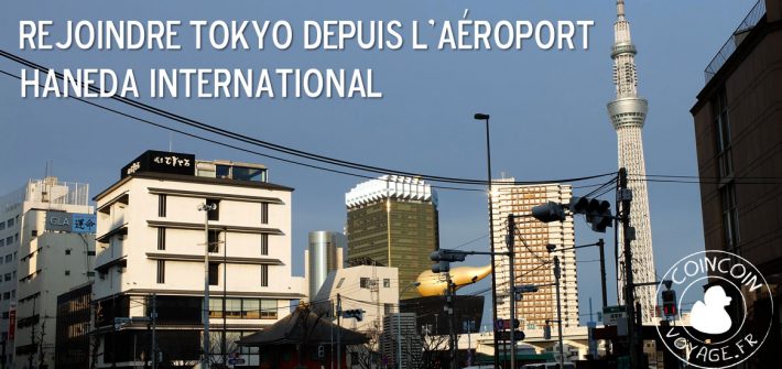 Tokyo depuis l'aéroport Haneda