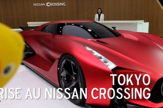 surprise nissan crossing tokyo